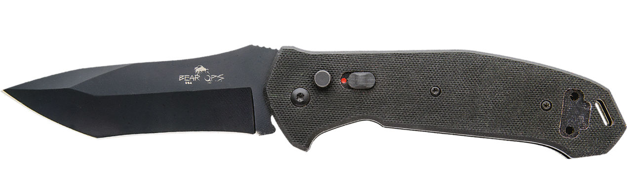 Holsters Bear&Son Cutlery BSN BOLD ACTION V AUTO LG BLK • Model: 